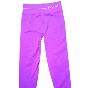 Victoria's Secret PINK ACTIVE High Waist Fuchsia Legging Waistband Pocket Size L